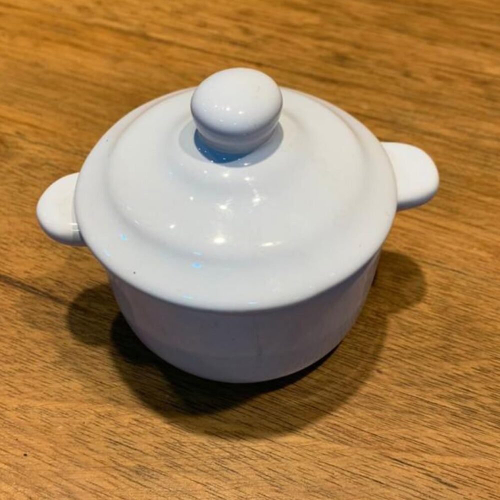 Panelinha de Cerâmica Mini Caçarola Degustação Molho Sobreme... - Image 4