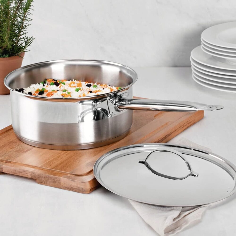 Panela Tramontina Professional em Aço Inox Fundo Triplo com ... - Image 4