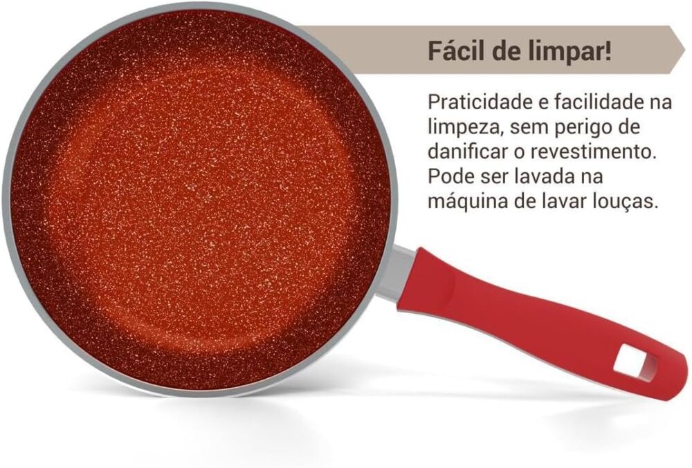 Frigideira Philco PPN20A Revestimento Redstone 1,1L - Image 4