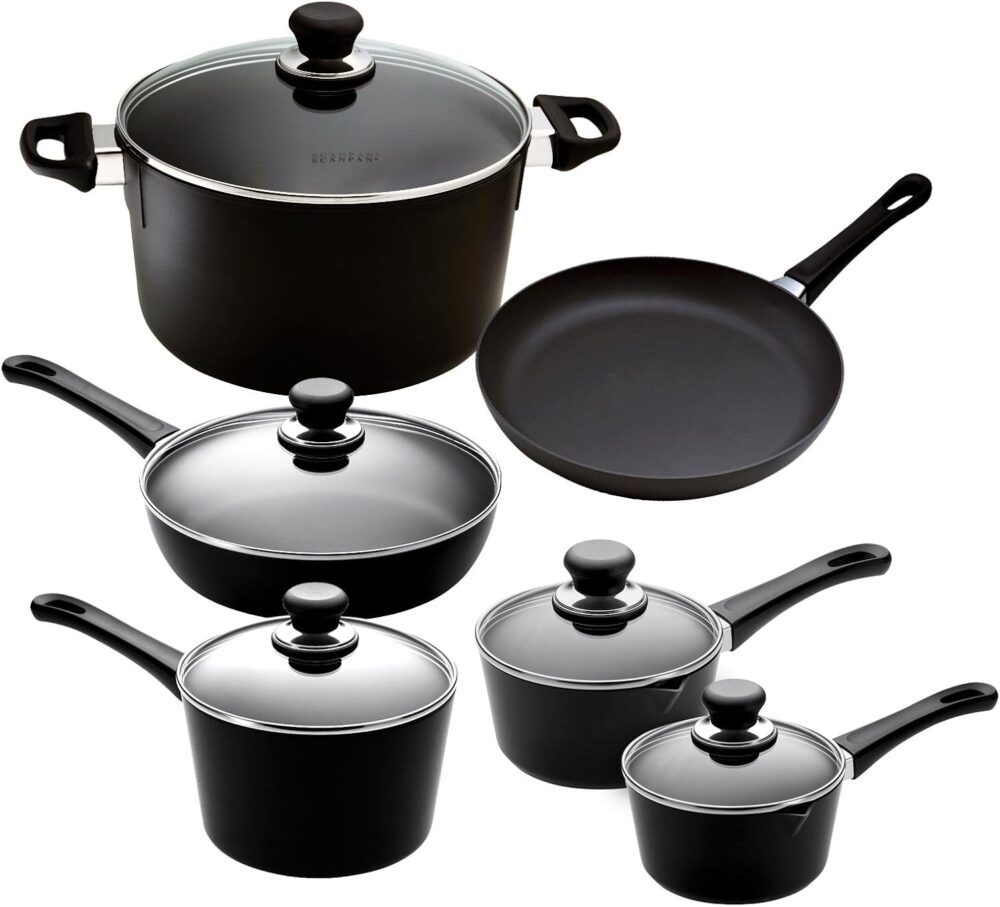 Scanpan Conjunto de panelas clássicas 11 peças Conjunto de p...