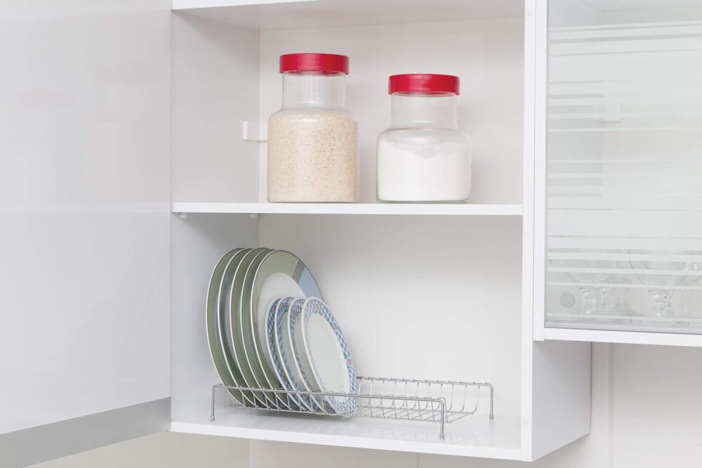 Organizador Armário de Cozinha Secador Porta 18 Pratos Supor... - Image 2