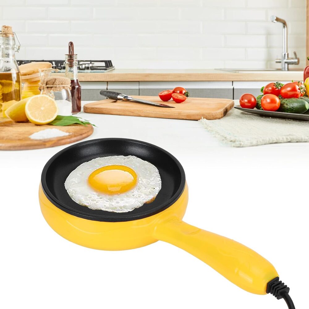 Panela elétrica, mini portátil leve vem com espátula de made... - Image 2
