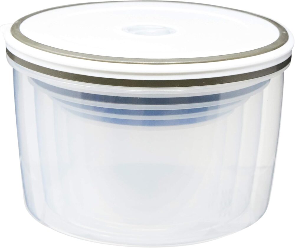 Electrolux - Kit Potes de Plástico Hermético, Redondo, Trans... - Image 4