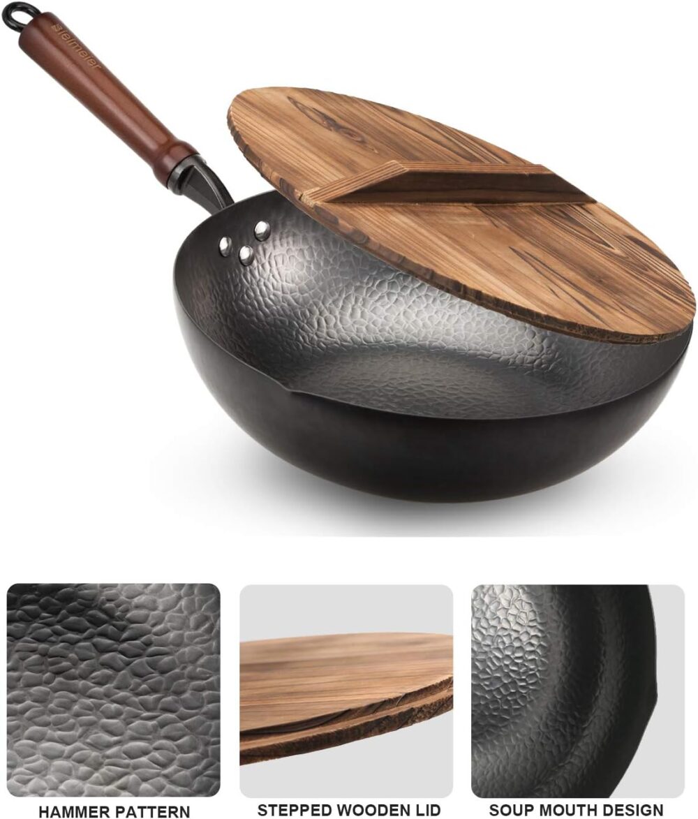 BIELMEIER Frigideira Wok de 32 cm - frigideiras e frigideira... - Image 7