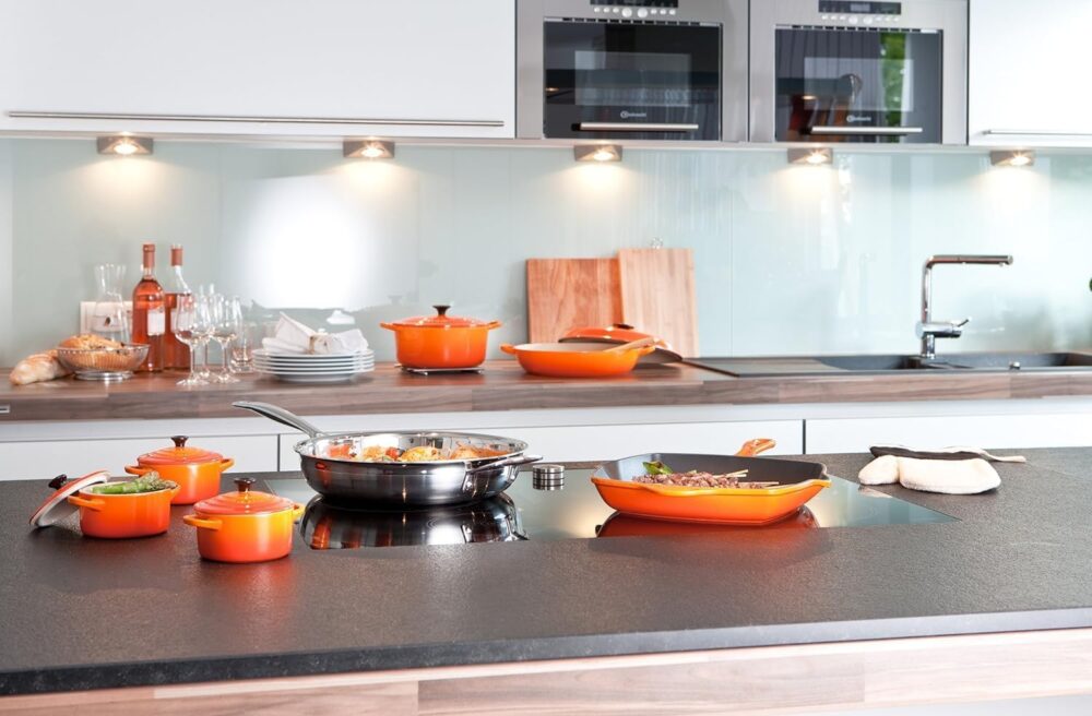 LE CREUSET Grelha Quadrada Signature 26cm, Laranja, Ferro Fu... - Image 4