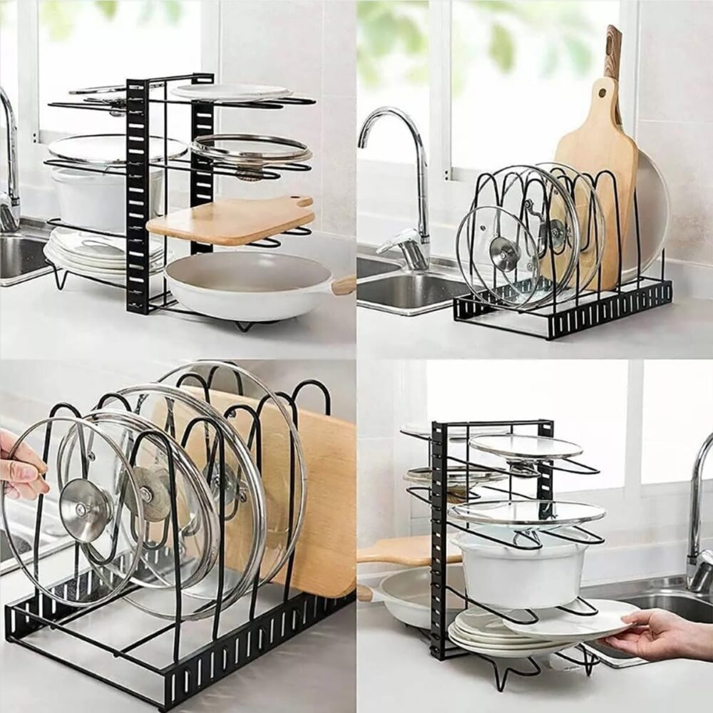 Escorredor de Louça Inox com Porta Pratos Talheres Copos Mod... - Image 8