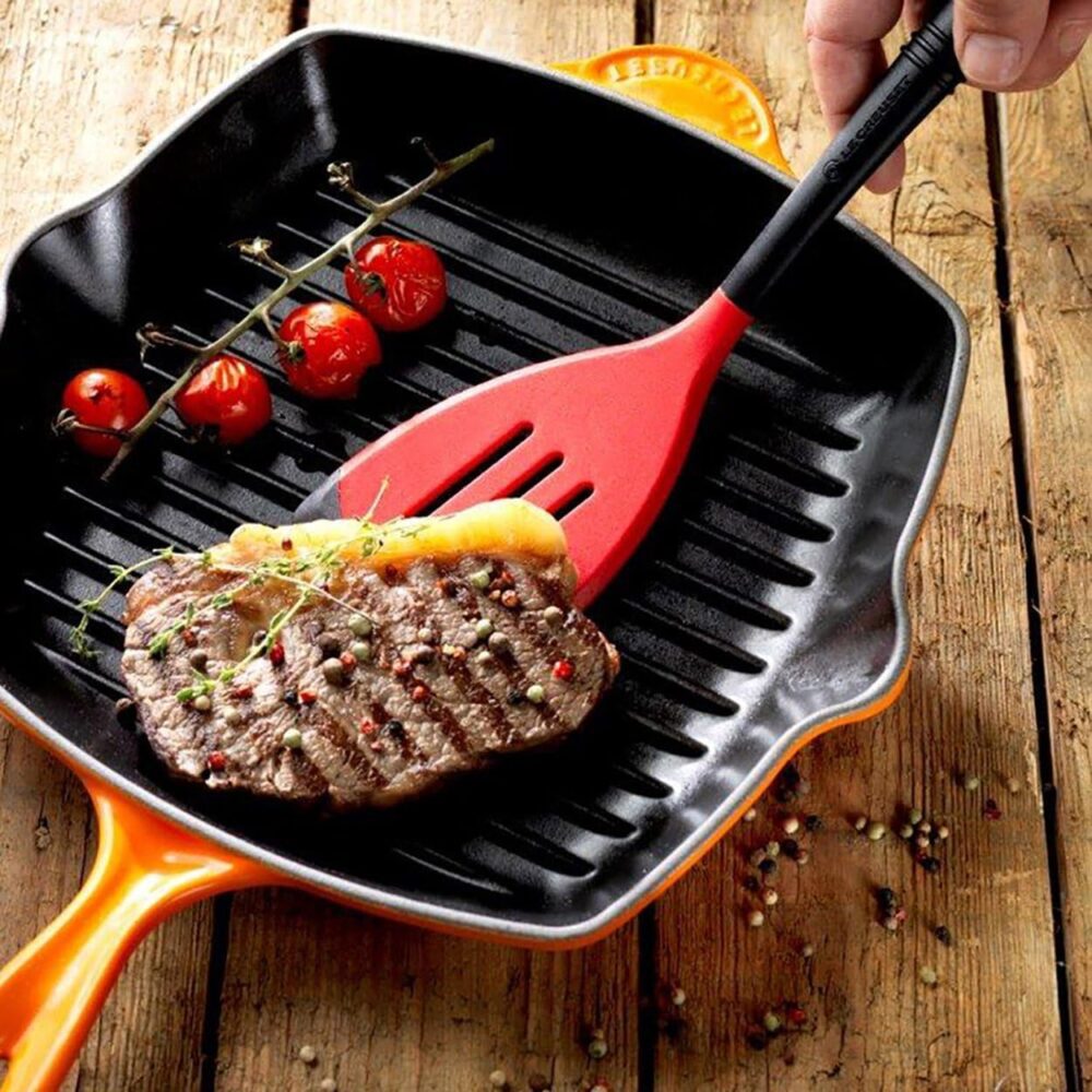 LE CREUSET Grelha Quadrada Signature 26cm, Laranja, Ferro Fu... - Image 3