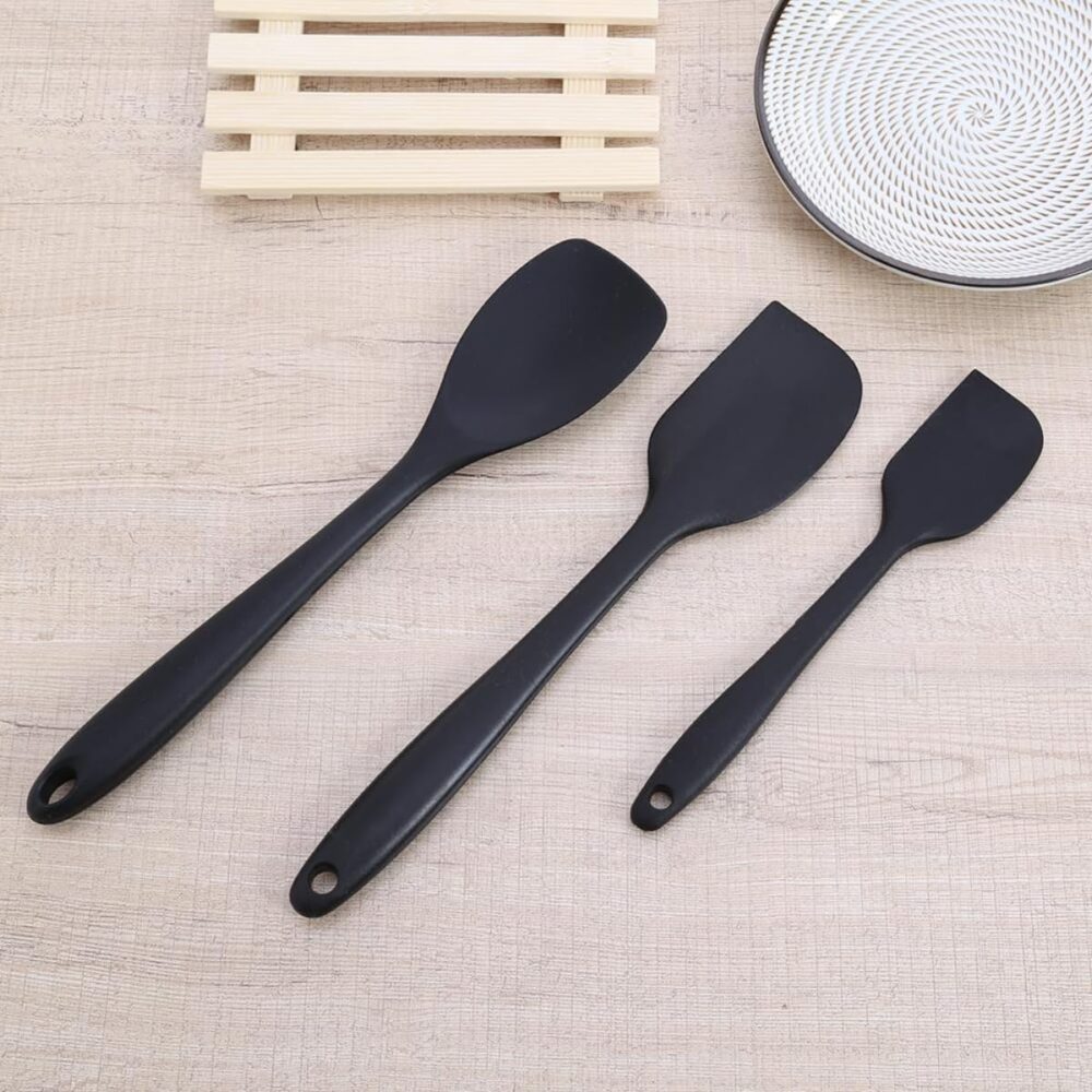 Espátula De Silicone 27cm Grande Resistente Ao Calor Reta An... - Image 2