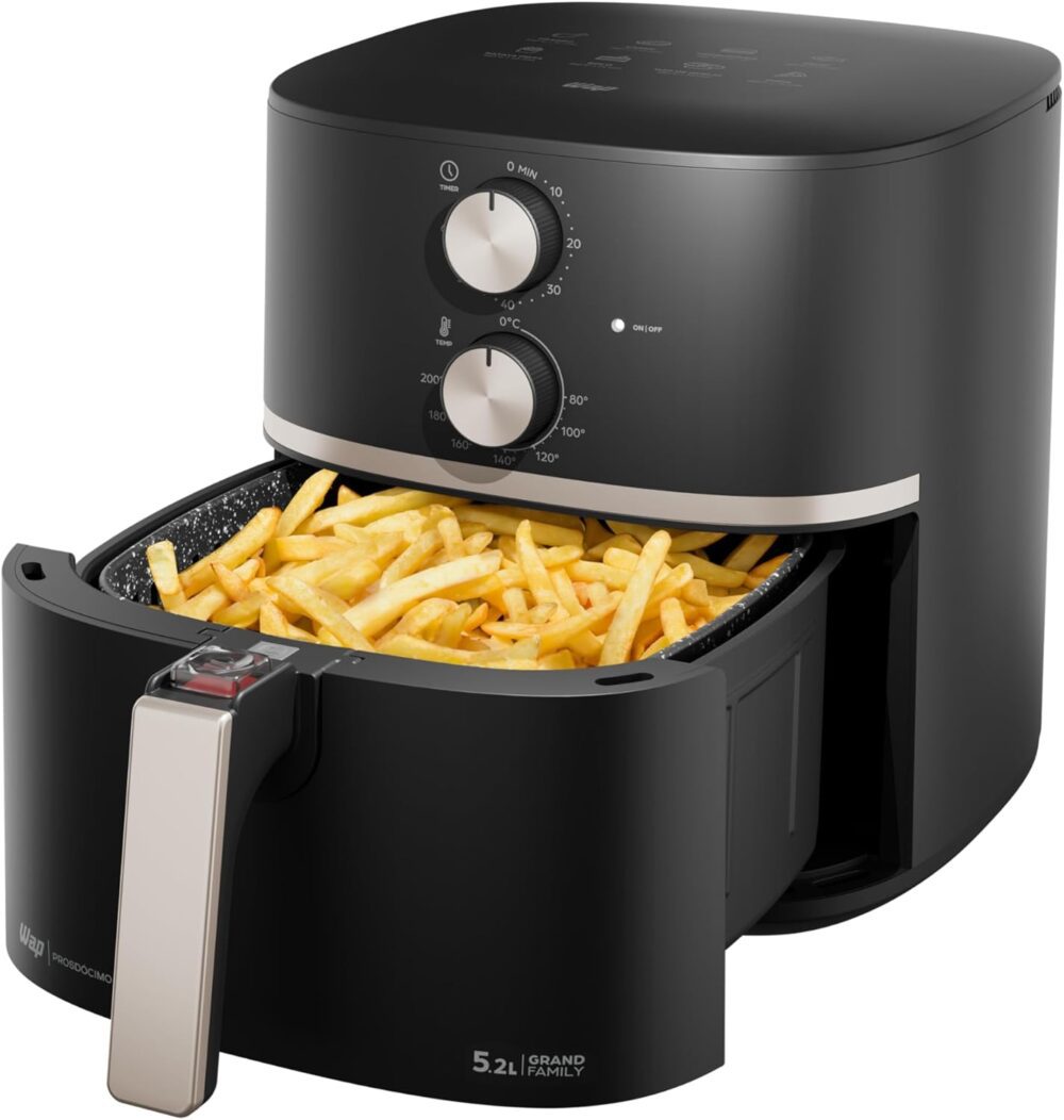 WAP Fritadeira Elétrica Air Fryer GRAND FAMILY 5,2 Litros, T... - Image 2