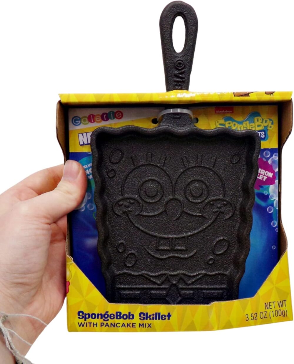Frigideira de panqueca Bob Esponja com mistura, meias de Nat... - Image 4