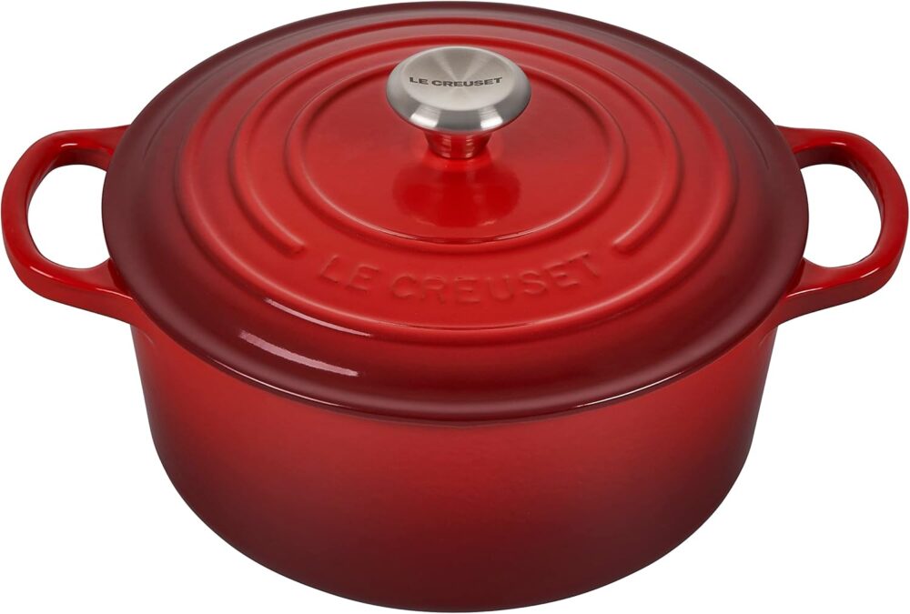 LE CREUSET Panela Redonda, 22 Cm - Signature, 2117722, Verme...