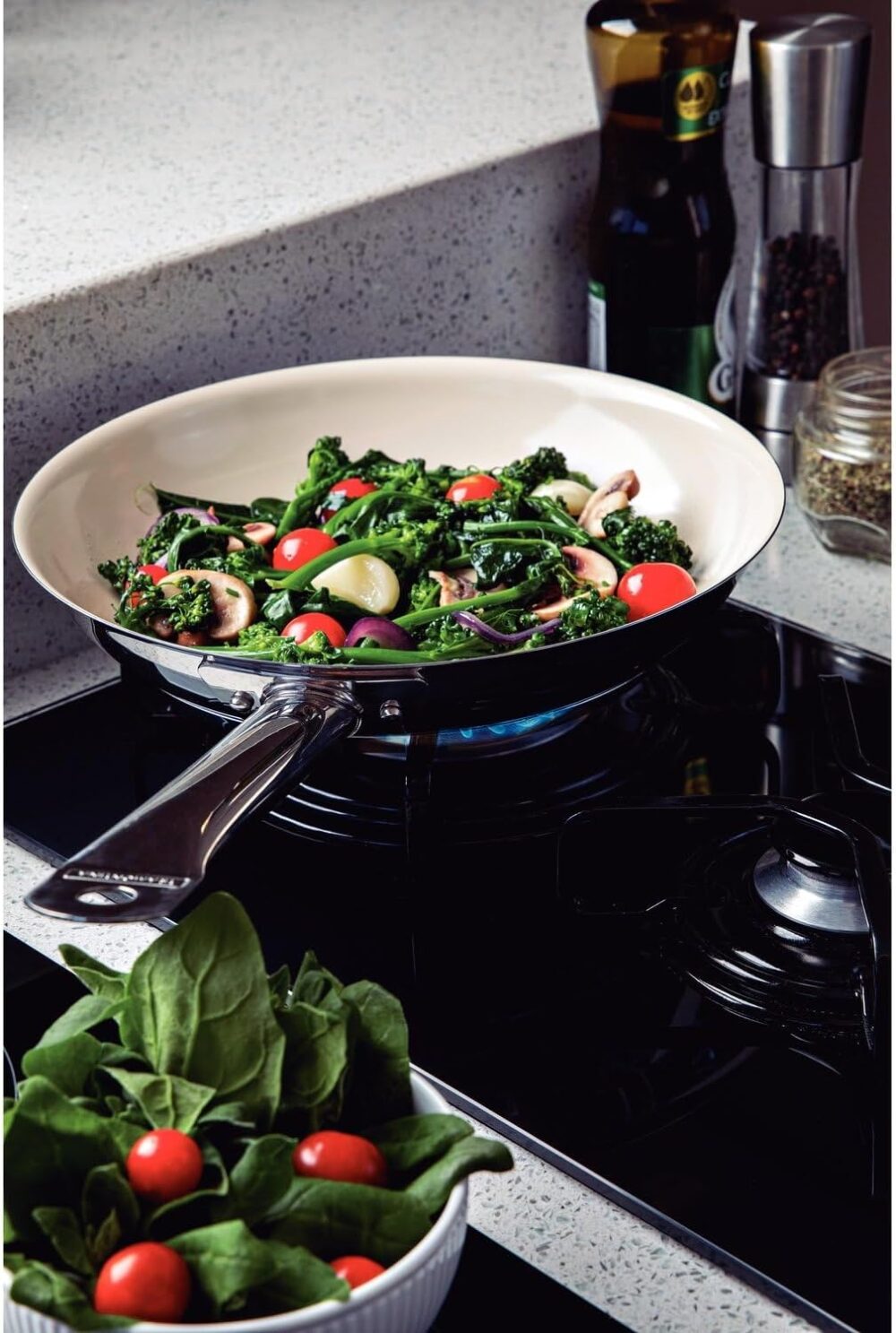 Frigideira Tramontina Inox Fundo Triplo Professional 30cm Be... - Image 4