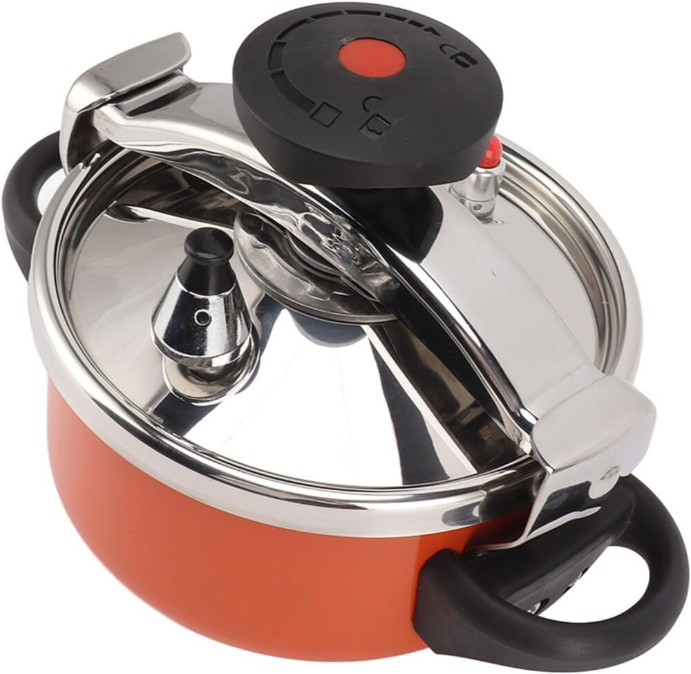 Mini panela de pressão de aço inoxidável 2L 2 litros panela ... - Image 2