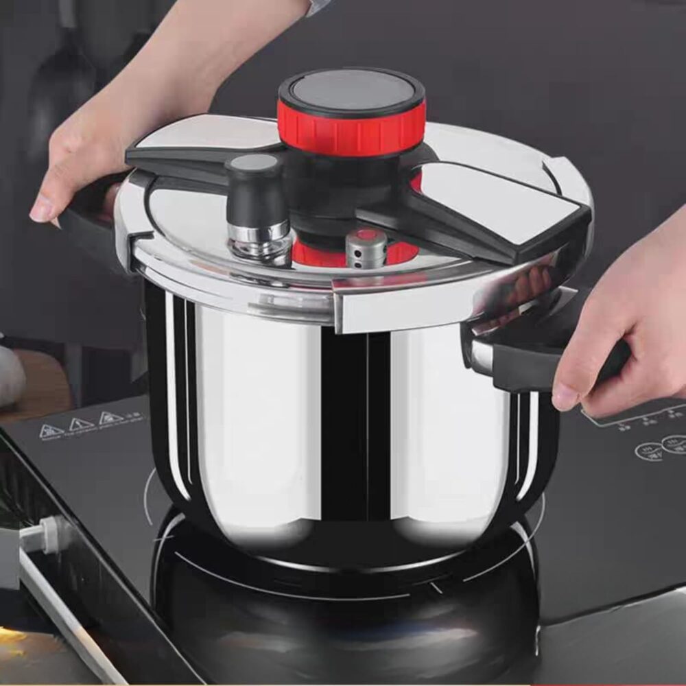 Panela de Pressão de Luxo em Aço Inoxidável Não Tóxico, de 6... - Image 3