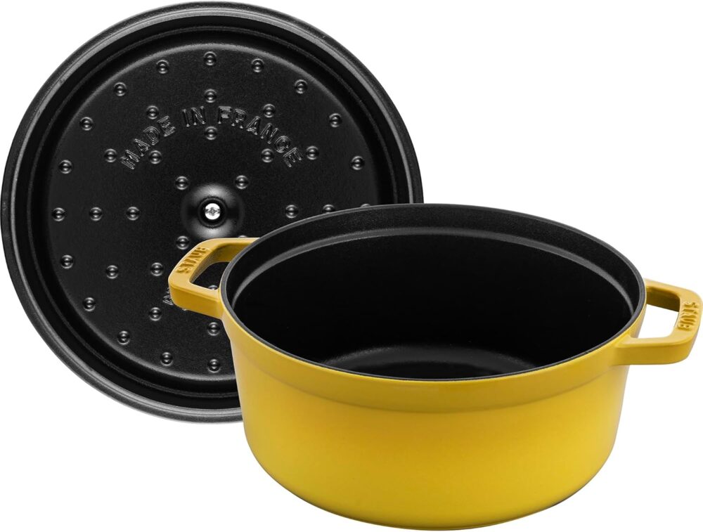 Staub Forno holandês redondo de ferro fundido de 4 litros - ... - Image 6