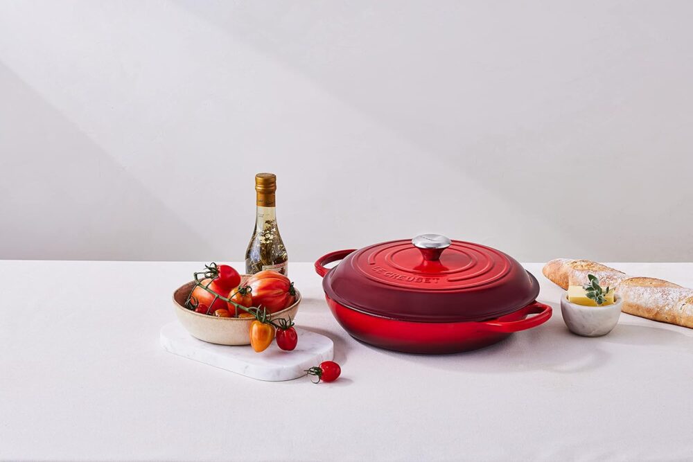 LE CREUSET Caçarola Buffet, 30 Cm - Signature, 2118030, VERM... - Image 5