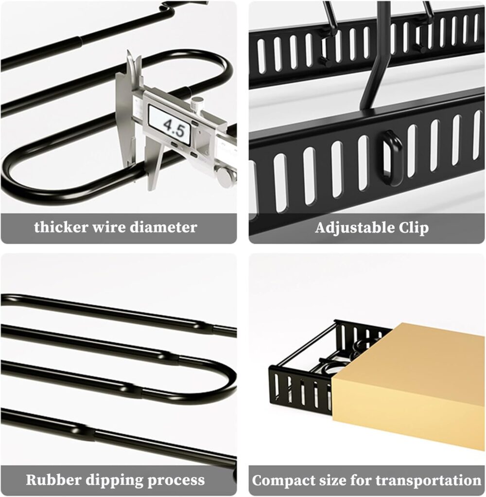 Rack organizador de panelas para armário, 8 potes e frigidei... - Image 4