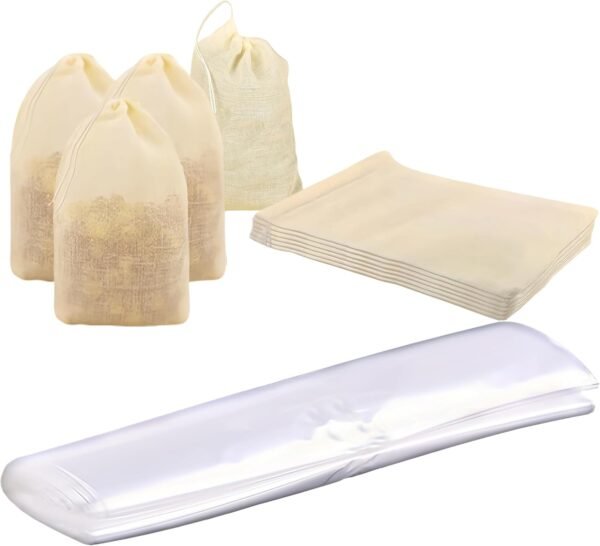 5 forros de panela de barro com meias de sopa para canja de ... - Image 6