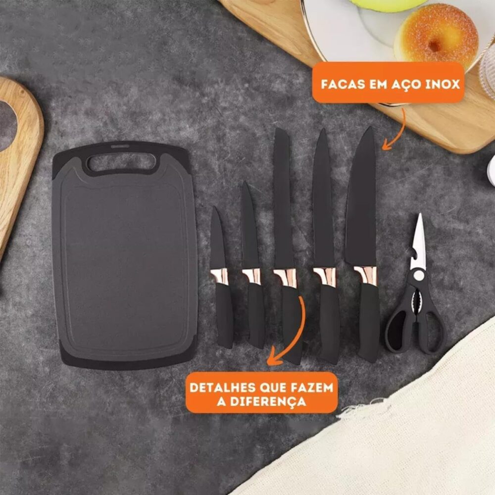 Utensílios para Cozinha Silicone, Kit com 19 Peças, Antiader... - Image 6