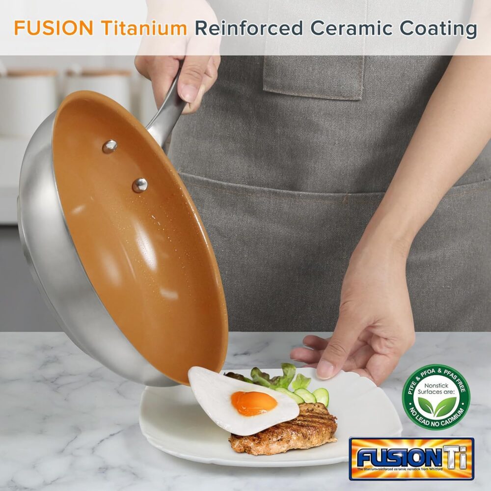 Duxtop Conjunto profissional de panelas de indução de aço in... - Image 3