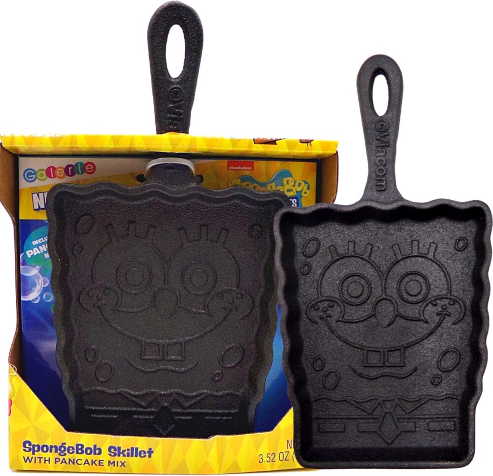 Frigideira de panqueca Bob Esponja com mistura, meias de Nat...