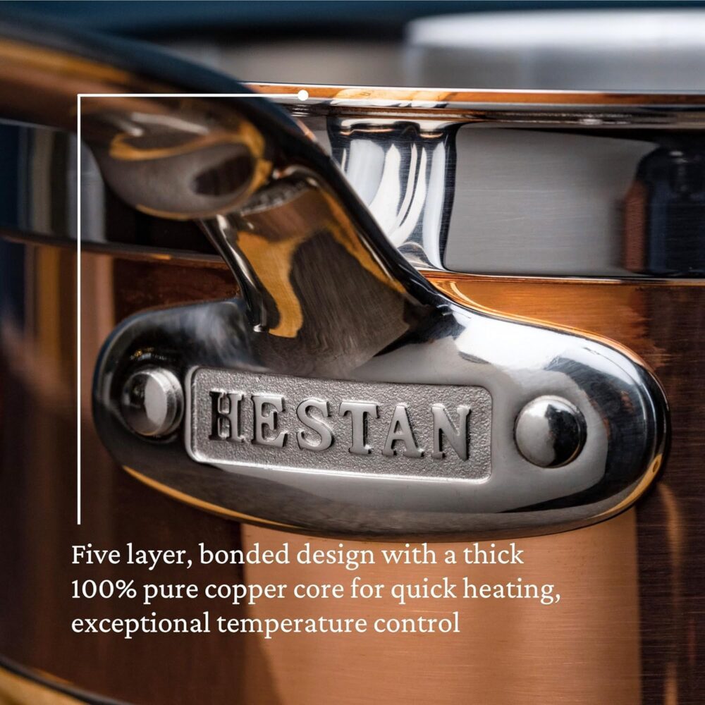 Hestan - Coleção CopperBond – Panela de molho de cobre 100% ... - Image 5