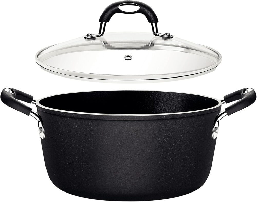 Caçarola Alumínio 28 cm Monaco Indução Preto Tramontina - Image 3