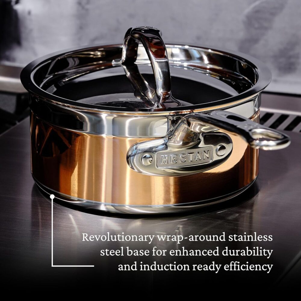 Hestan - Coleção CopperBond – Panela de molho de cobre 100% ... - Image 6
