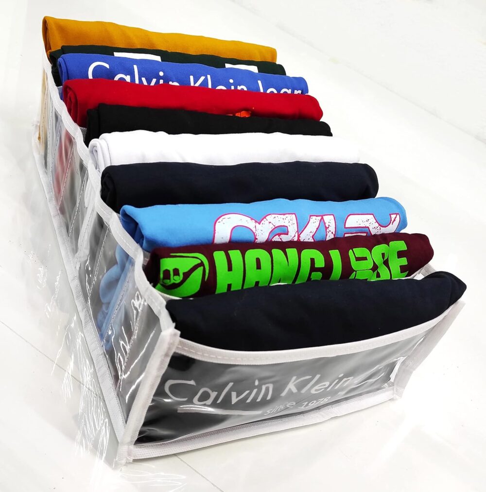 KIT 10 COLMEIAS ORGANIZADORAS G (10X25X35) PARA CAMISETAS - ... - Image 4