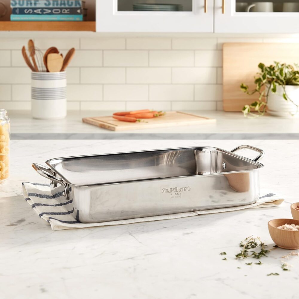 Cuisinart 7117-135 Frigideira para lasanha clássica de 33 cm... - Image 2