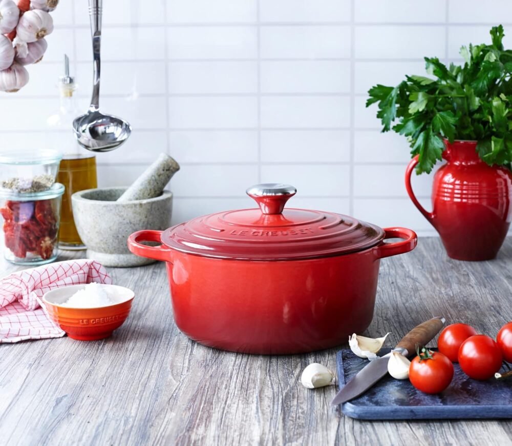 LE CREUSET Panela Redonda, 22 Cm - Signature, 2117722, Verme... - Image 5