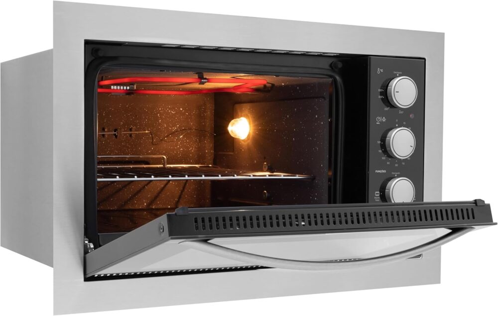 FISCHER FORNO ELÉTRICO EMBUTIR FIT LINE 48L INOX 127V 34493-... - Image 4