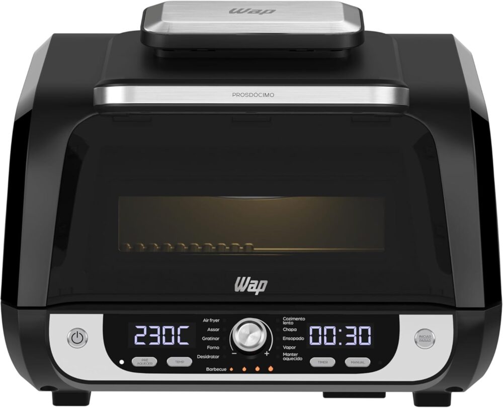 WAP Fritadeira Elétrica Air Fryer Barbecue Digital 12 em 1, ... | É bom mesmo? Descubra antes de comprar - Image 2