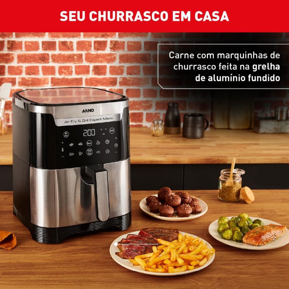 Fritadeira sem Óleo e Grill Arno Airfry & Grill Expert Maxx ... - Image 5