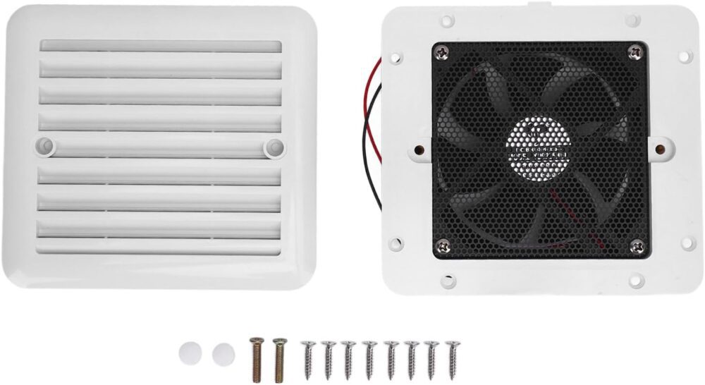 Ventilador de Ventilação Lateral de RV 12V Circulação Eficie... - Image 6