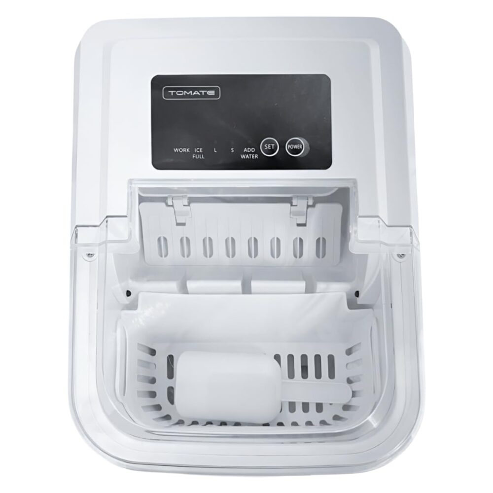 Máquina de Gelo Portátil, 500g/hora, 220V, Branca - Image 3