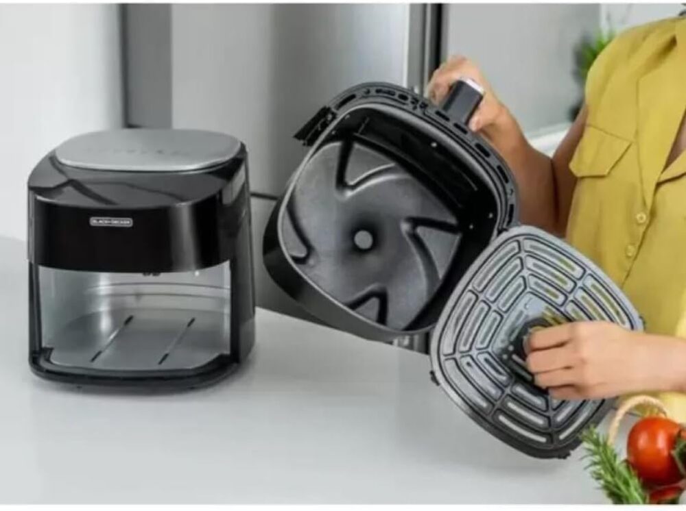 Black Decker Fritadeira Elétrica Air fryer, Tamanho Médio, 4... | É bom mesmo? Descubra antes de comprar - Image 4