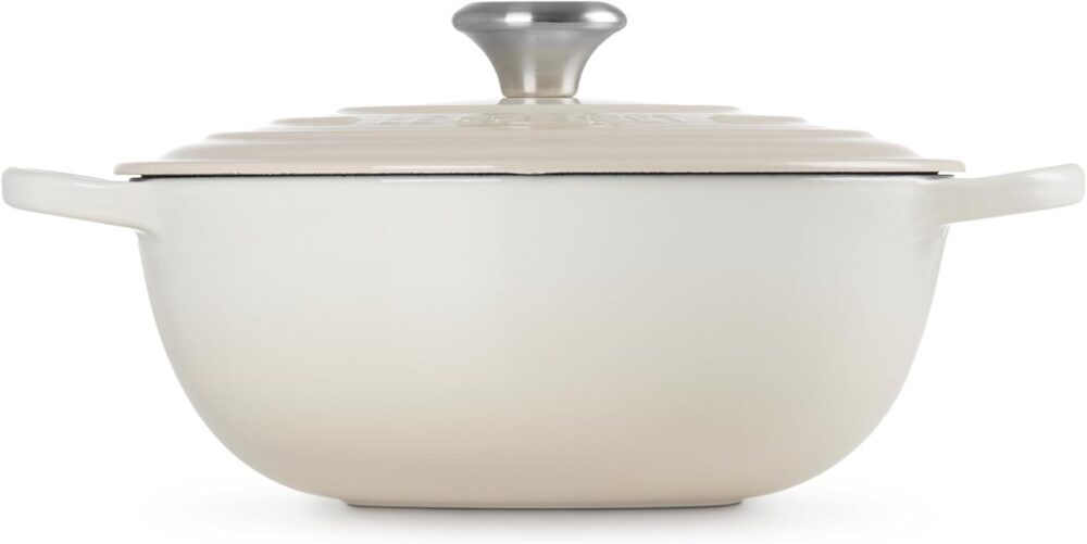 Le Creuset Panela Marmita 26cm Signature Meringue - Image 3