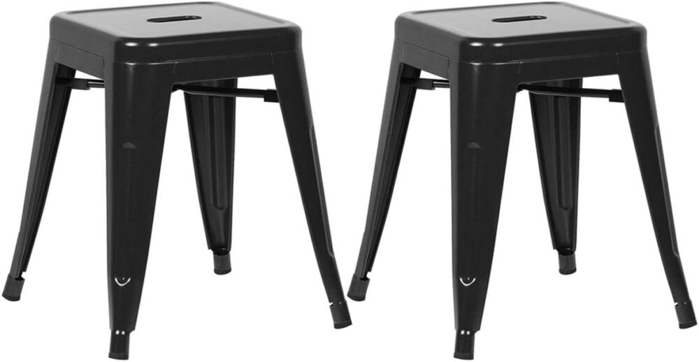 Loft7, Kit 2 Banquetas Iron Tolix Design Industrial em Aço C...