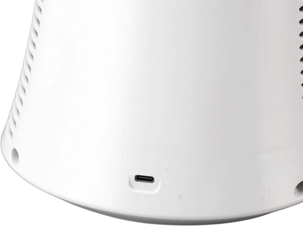 Mbeysaq Ventilador de mesa sem lâminas de 6 velocidades pequ... - Image 2
