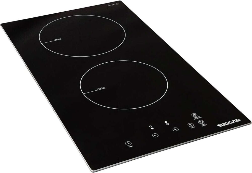 Cooktop de Indução 2 Zonas Preto 220V - SUGGAR - FG0222VC