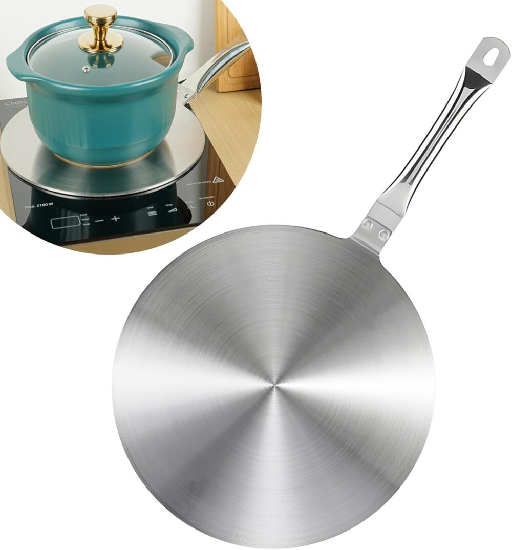 Difusor de calor de 24 cm para fogão a gás, placa adaptadora...