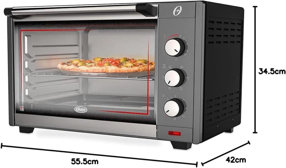 Forno Elétrico Oster, 45L, 110V, Grafite, 1600W, OFOR454 - Image 6