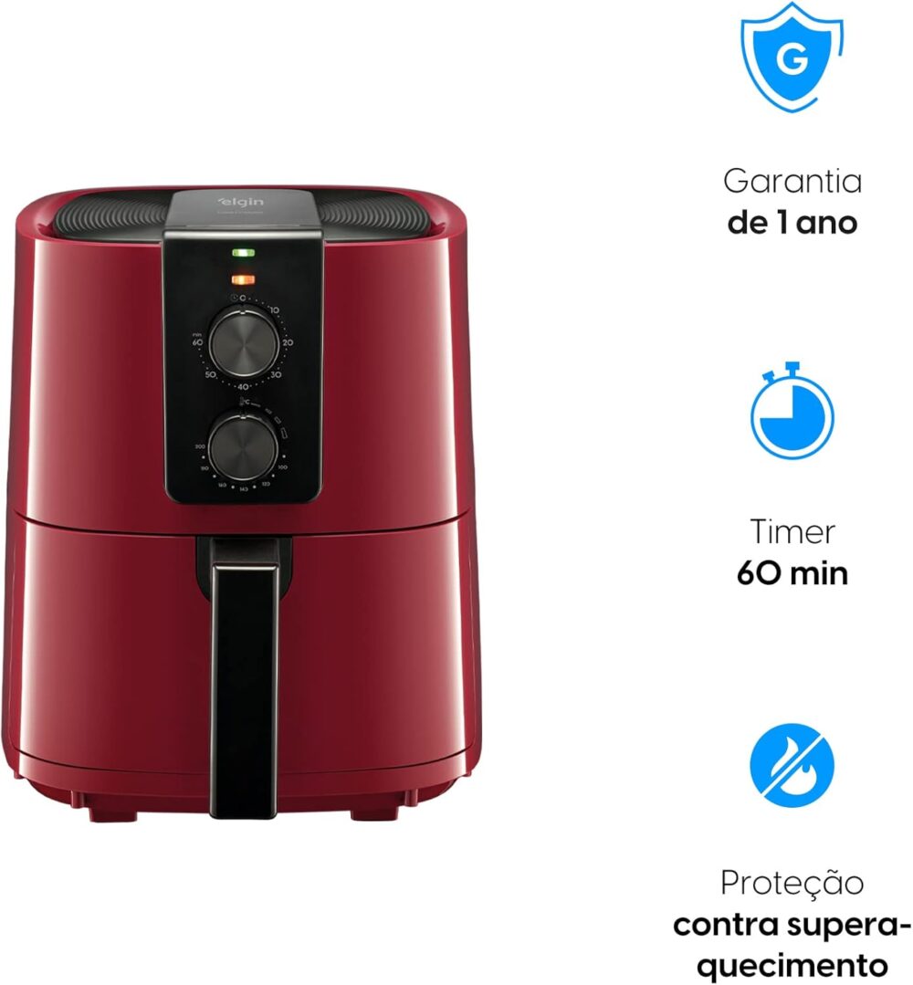 Fritadeira Elétrica Cuisine Fry Gourmet Elgin 5,5 Litros Ver... | É bom mesmo? Descubra antes de comprar - Image 5