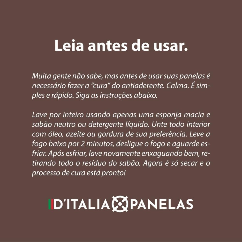 D'Italia - Jogo de Panelas Antiaderente 10 peças Prestígio M... - Image 9