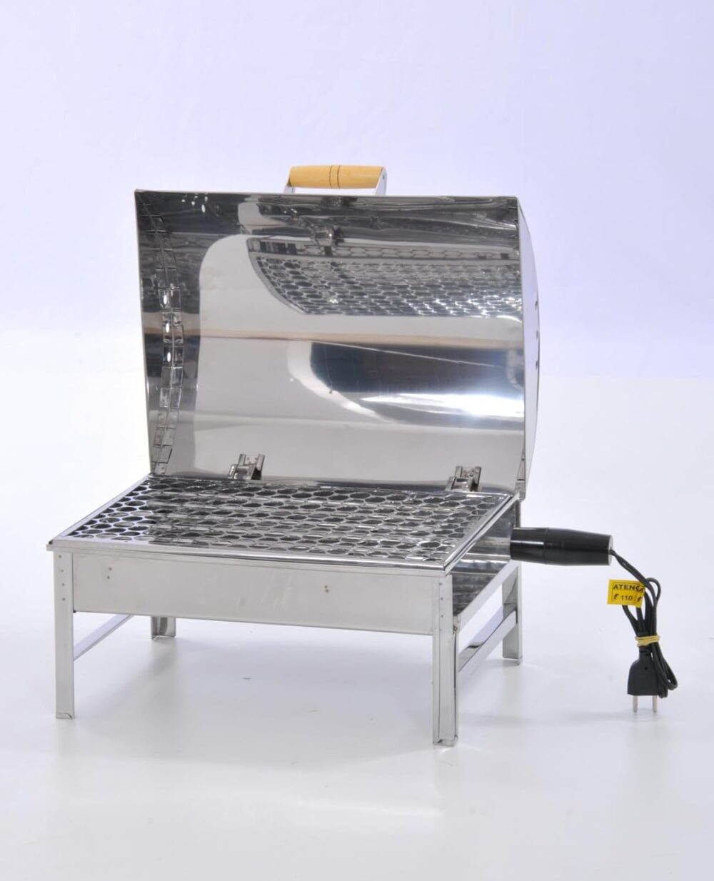 Eliza Churrasqueira Elétrica 1300W Bafo 110V Aço Inoxidável ... - Image 2