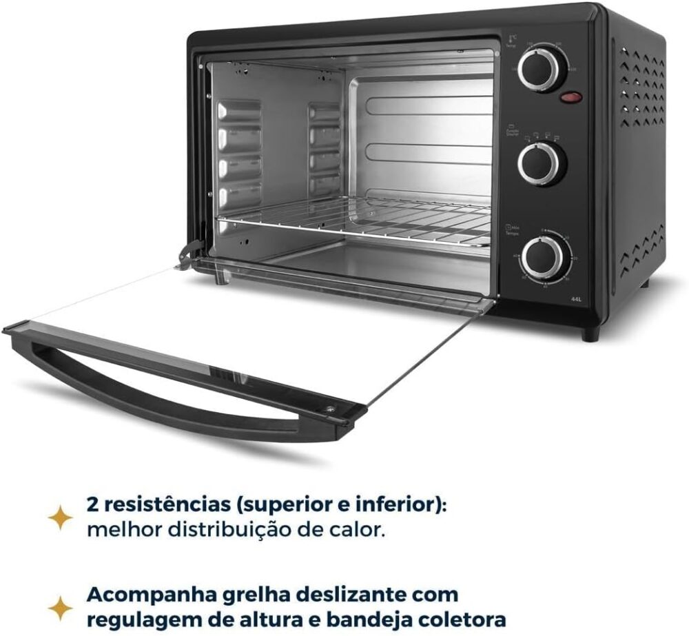 Forno Elétrico Britânia BFE44P 44L 1500W - Image 8