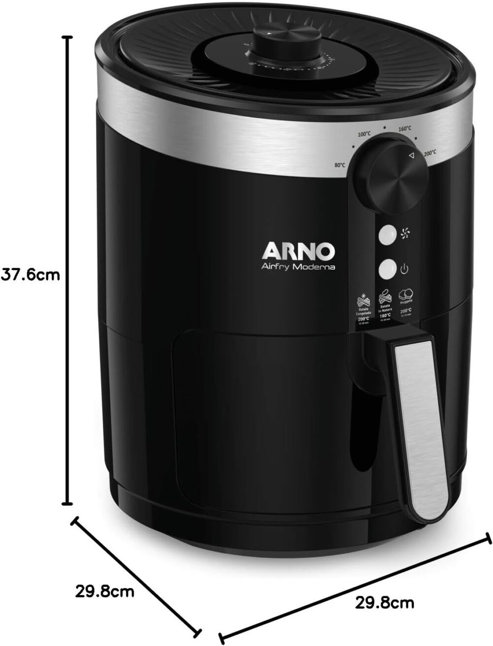 Fritadeira, Arno, Airfry Moderna Pfry, Preto, 220V | É bom mesmo? Descubra antes de comprar - Image 10