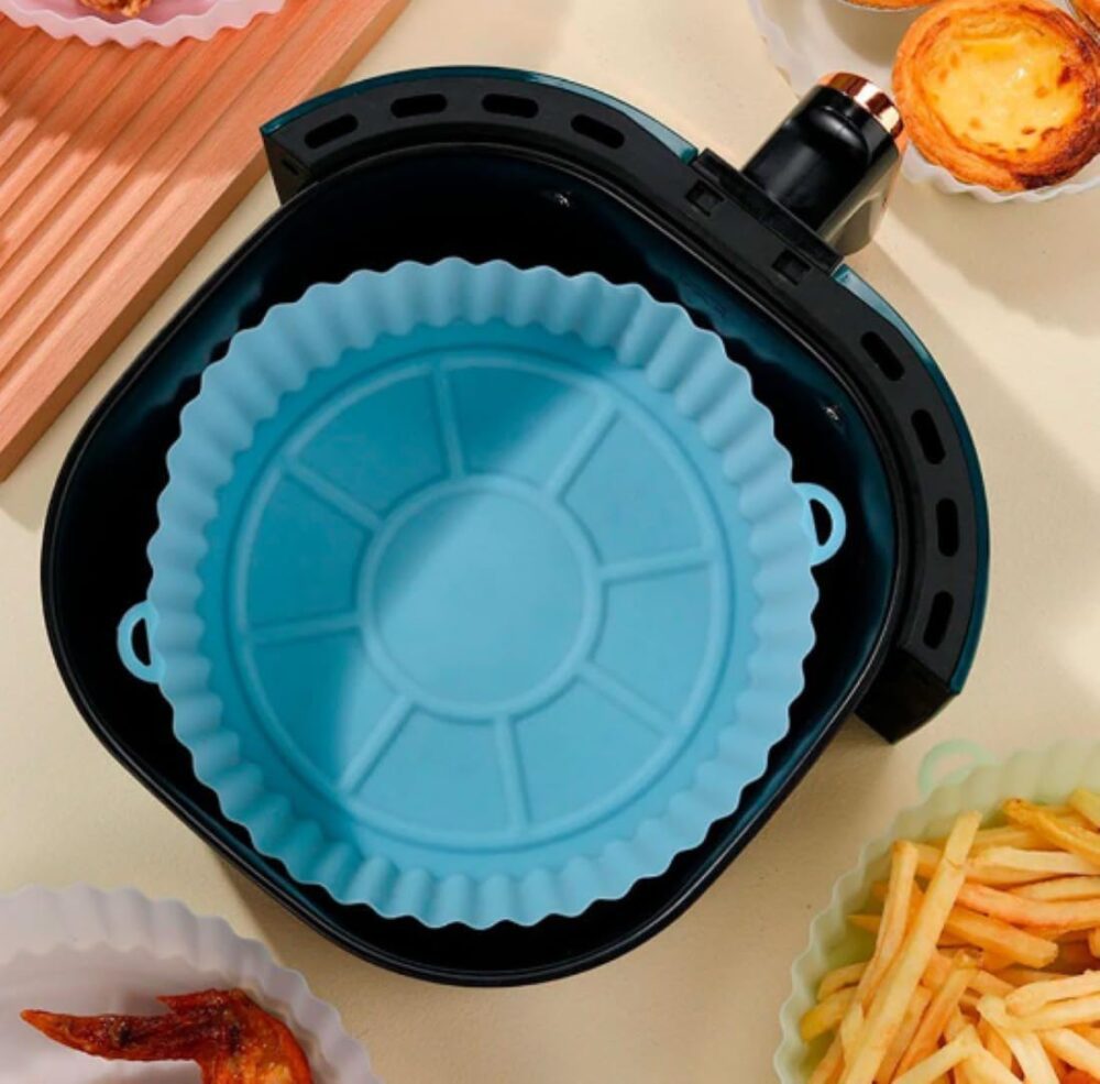 Forma de Silicone para Air Fryer, Antiaderente, Reutilizável... | É bom mesmo? Descubra antes de comprar - Image 3