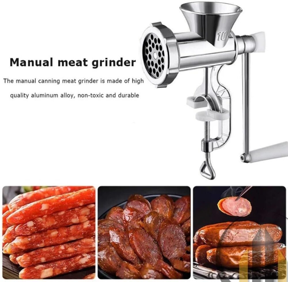 Moedor de Carne Manual NO.10 – Ideal para Moer Carne e Embut... - Image 6